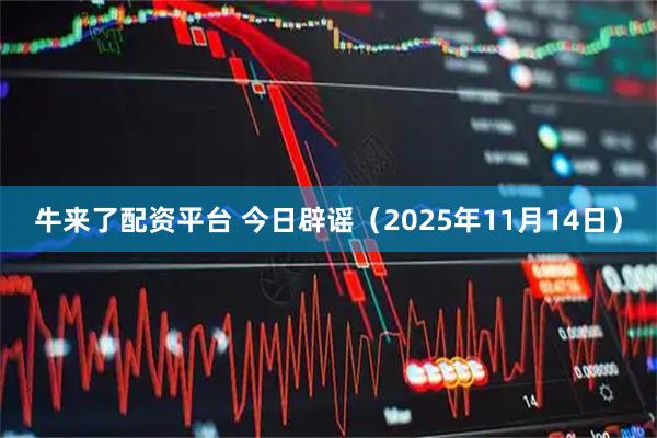 牛来了配资平台 今日辟谣（2025年11月14日）